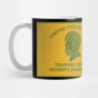 US Army WAC Training Center Flag Mug